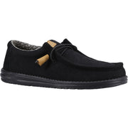Heydude  40163 Wally Corduroy Black Extra Wide Shoes-2