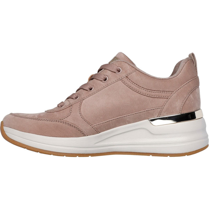 Women's Wide Fit Skechers 177349 Billion 2 Trainers in Taupe - Image 1
