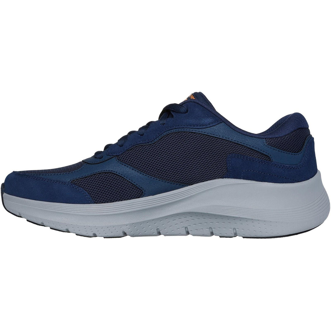 Men's Wide Fit 232702 Skechers Arch Fit 2.0 The Keep Walking Trainers in Olive - Image 8