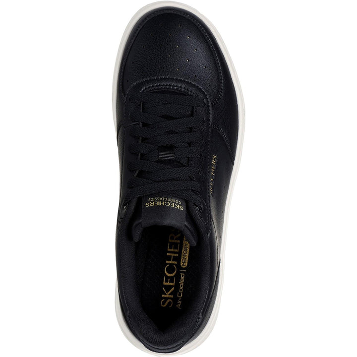 Women's Wide Fit Skechers 185110 Court Classics Grand 92 Be Lifted Trainers