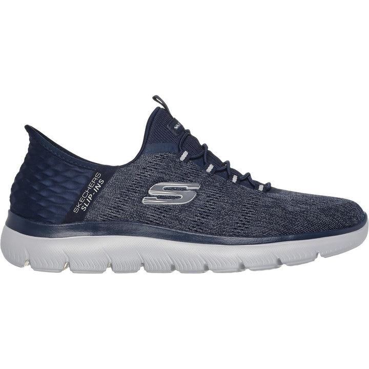 Men's Wide Fit Skechers 232469 Slip-ins Summits Key Pace Trainers in Black - Image 1