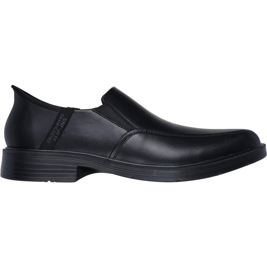 Men's Relaxed Fit Skechers Slip-ins 205169 Caswell Frantone Shoes in Black - Image 2