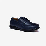 Mens Wide Fit Tredd Well Dean Shoes - Navy