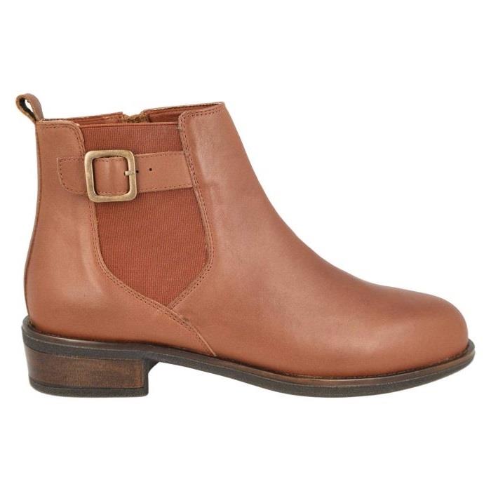 Women's Wide Fit DB Esme Boots in Black Leather - Image 1