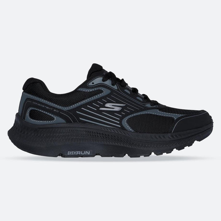 Men's Wide Fit Skechers 220866 Go Run Consistent 2.0 Running Trainers - Goga Mat