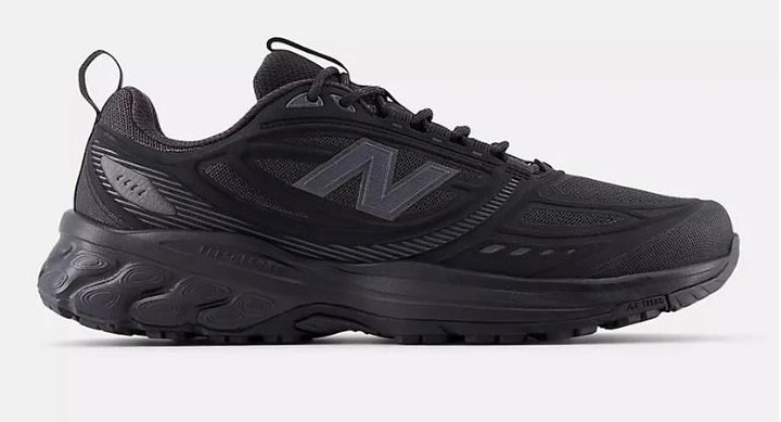 Mens Wide Fit New Balance M410 Trainers in Black - Image 1