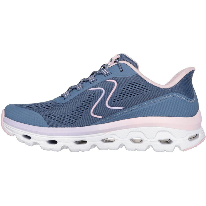 Women's Wide Fit Skechers 180272 Slip-ins Glide Step Sole Trainers