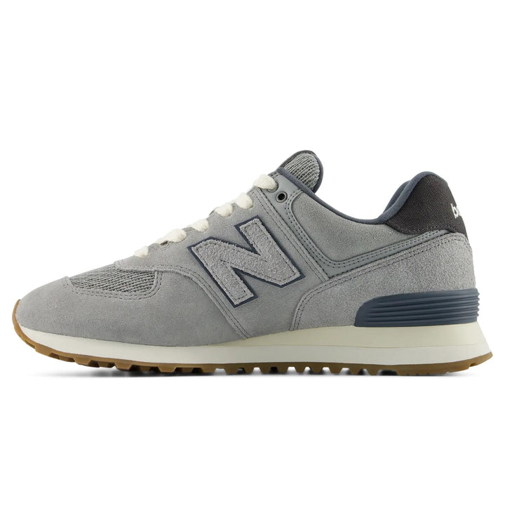 Men's Wide Fit New Balance U5746VZ Grey Shoes Trainers in Grey - Image 1