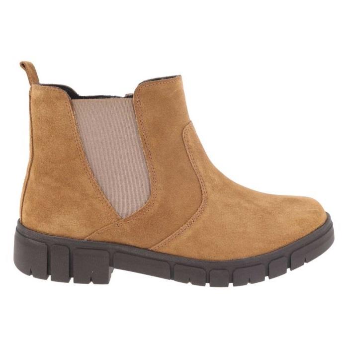 Women's Wide Fit DB Ella Boots in Black Leather - Image 6