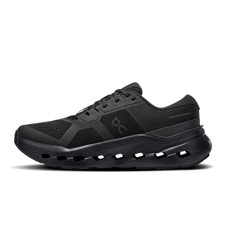 Men's Wide Fit On Cloudrunner 3 Wide Trainers in Black/Black - Image 1
