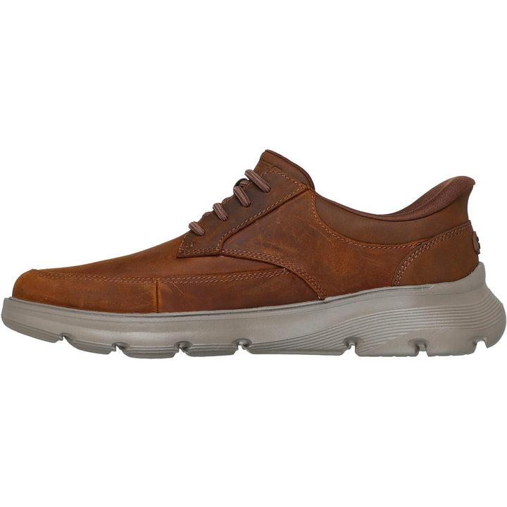 Men's Relaxed Fit Skechers 205517 Slip-ins Arch Fit Garza Rowan Trainers in Black - Image 1