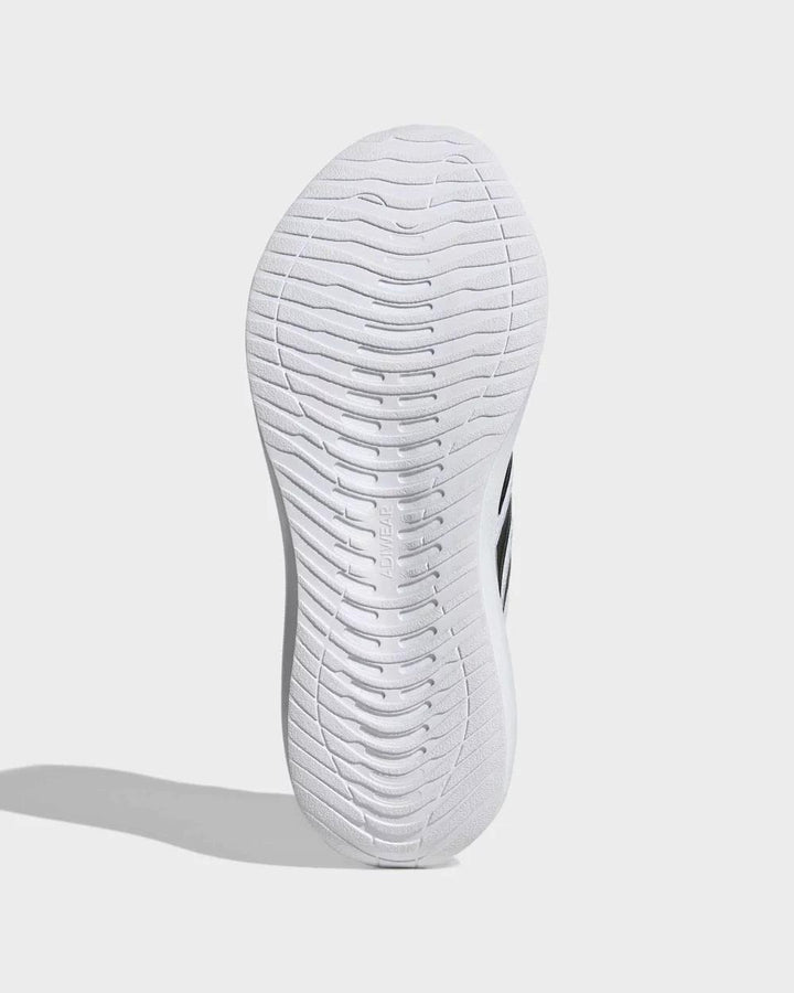 Men's Wide Fit Adidas Runfalcon 6 IH1814 Walking/Running Trainers in White/Black - Image 1