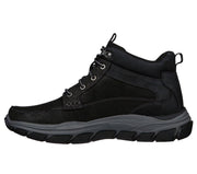 Men's Wide Fit Skechers 204454 Relaxed Fit Respected Boswell Good Year Boots