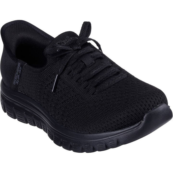 Women's Wide Fit Skechers 100736 Slip-ins Graceful First Blush Trainers