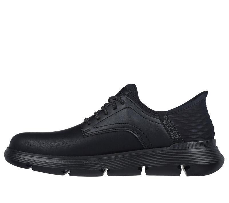 Men's Wide Fit Skechers Slip-ins 205046 Garza Gervin Trainers in Black - Image 4