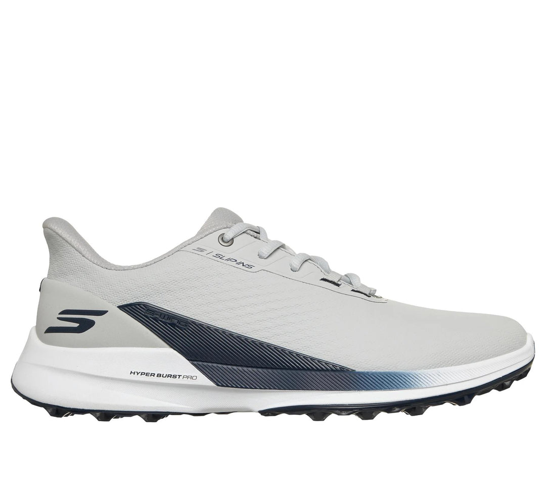 Men's Wide Fit Skechers Slip-ins SK214147 Waterproof Pure SI Trainers in White - Image 5