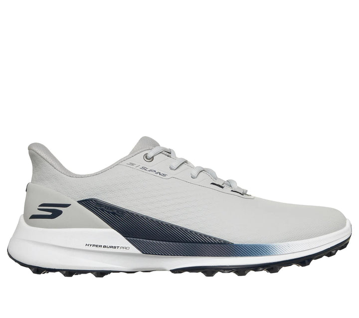 Men's Wide Fit Skechers Slip-ins SK214147 Waterproof Pure SI Trainers in White - Image 1