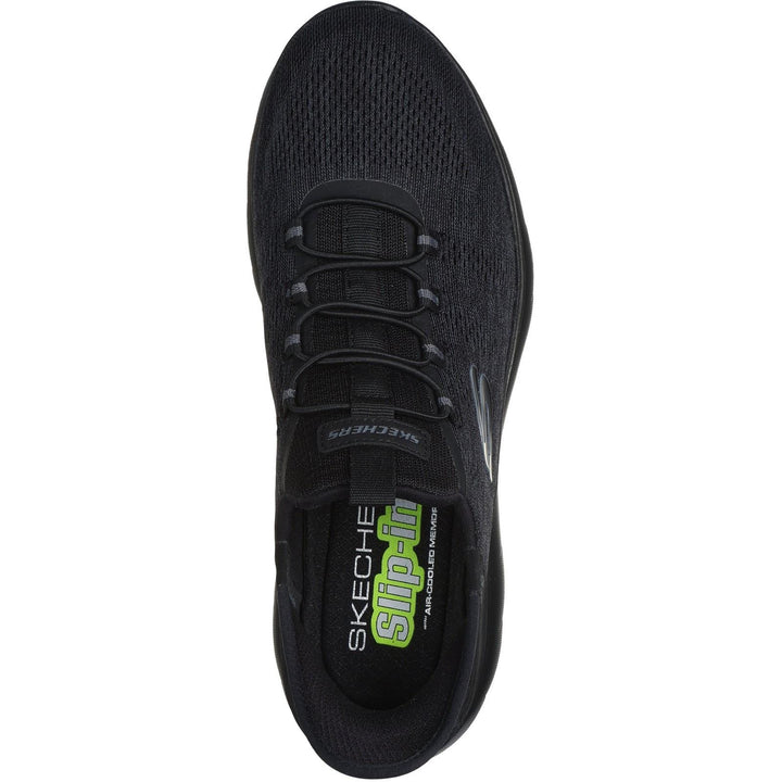 Men's Wide Fit Skechers 232469 Slip-ins Summits Key Pace Trainers in Black - Image 1