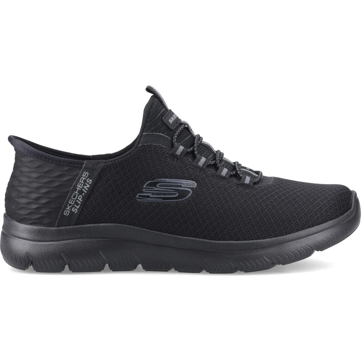 Men's Wide Fit Skechers Slip-ins 232457 High Range Summits Trainers in Black - Image 1