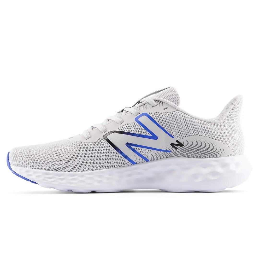 Men's Wide Fit New Balance Dynasoft M411626 Walking/Running Trainers in Grey/Matter - Image 4