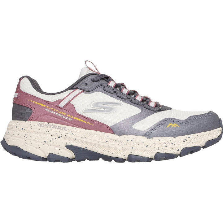 Women's Wide Fit Skechers 129525 Gorun Trail Altitude 2.0 Ravine Trainers in Navy/Aqua - Image 1