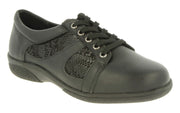 Womens Wide Fit DB Jazz Lace Shoes