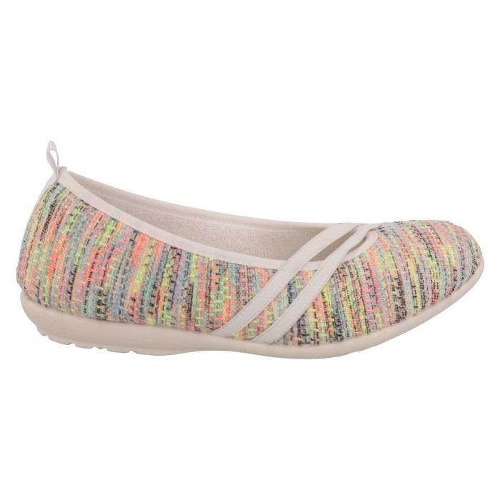 Women's Wide Fit DB Foxtail Canvas in Black Canvas - Image 9