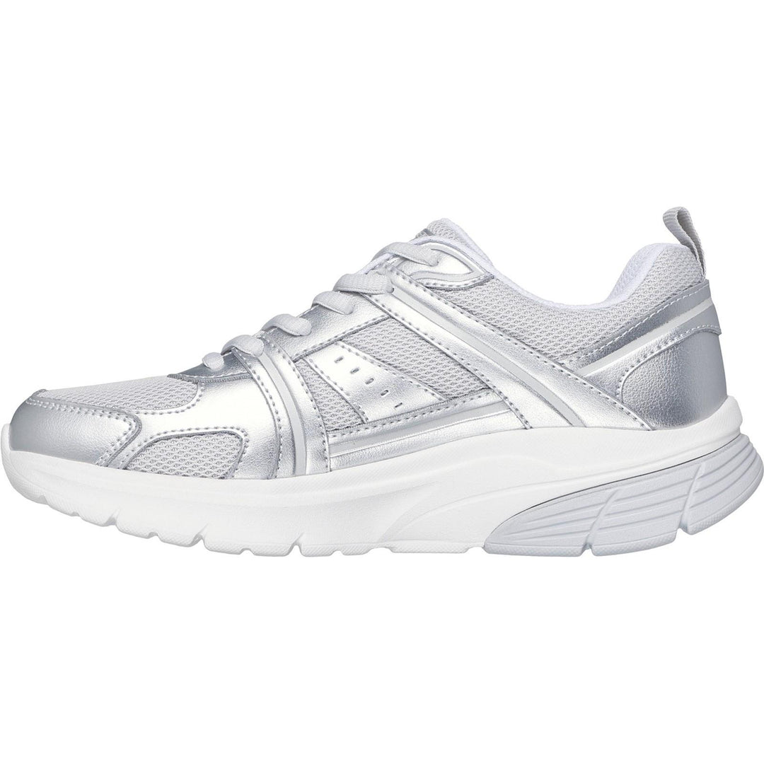Women's Wide Fit Skechers 117770 Bobs Vamos Trainers in Gold - Image 10