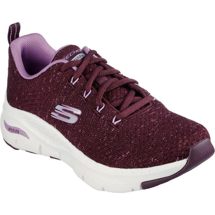 Women's Wide Fit Skechers 149713  Arch Fit Glee For All Trainers