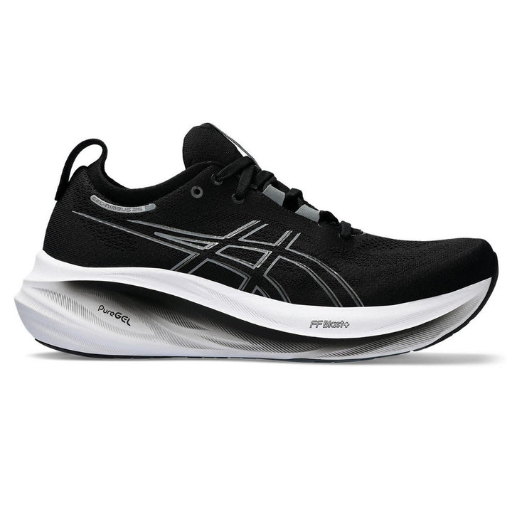Men's Wide Fit Asics Gel Nimbus 26 Running Trainers