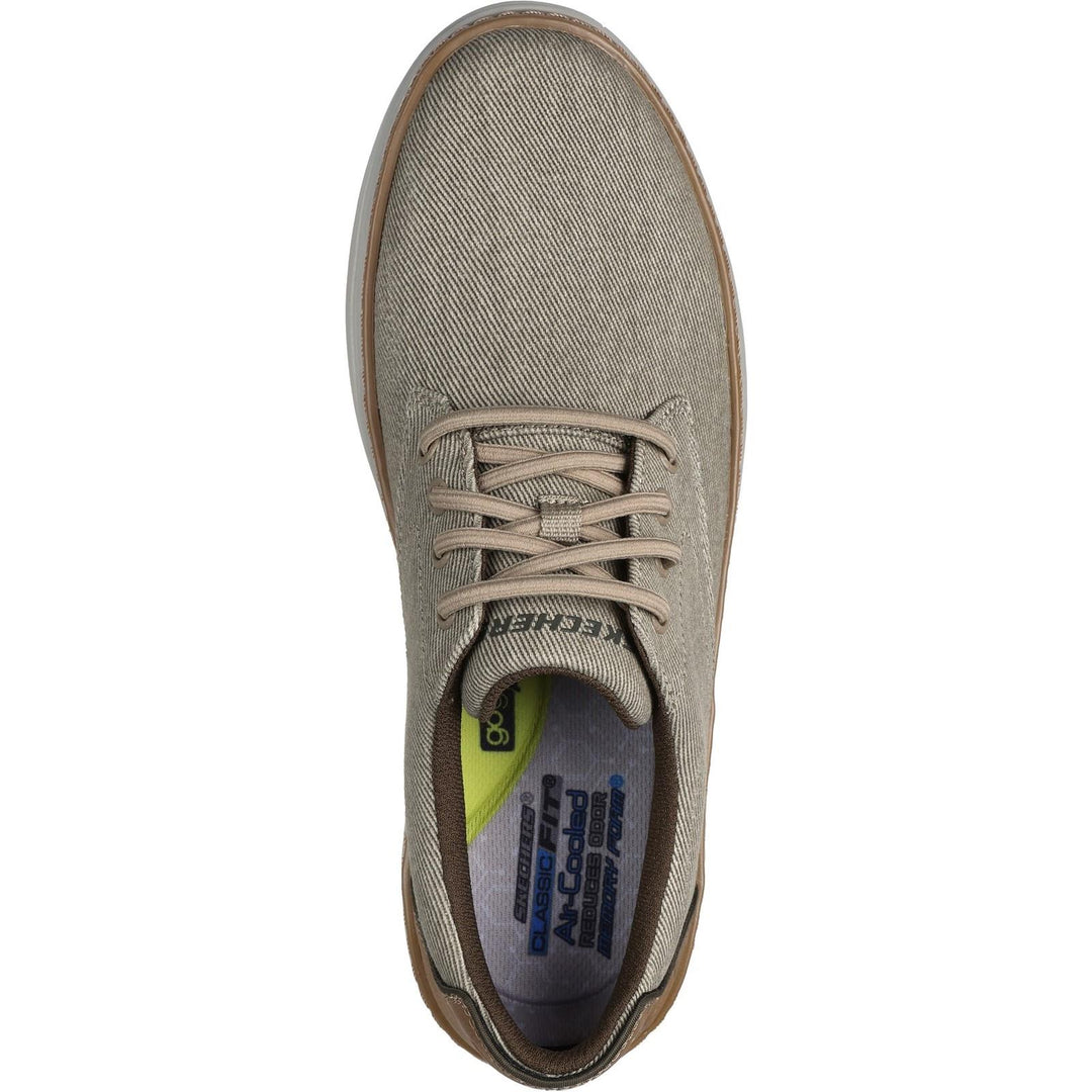 Men's Wide Fit Skechers 205135 Hyland Ratner Shoes in Navy - Image 9