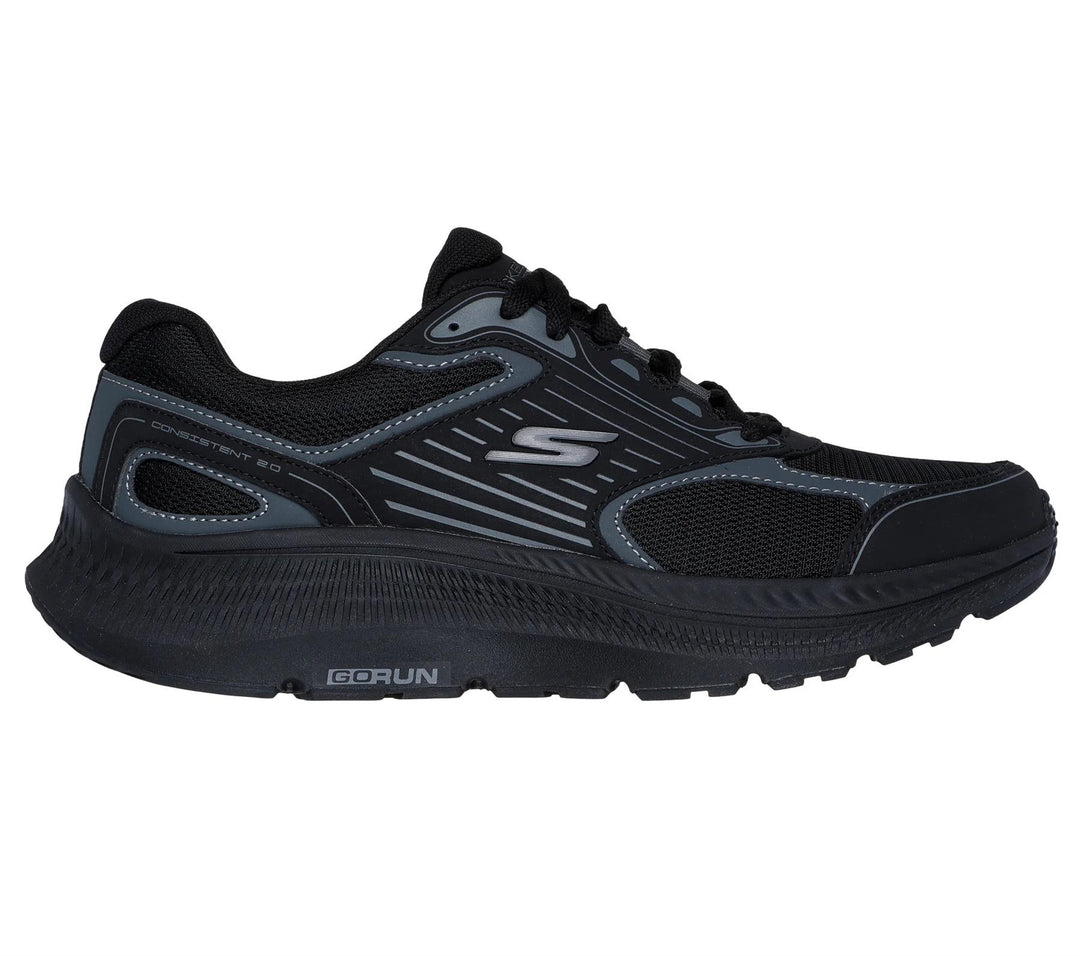 Men's Wide Fit Skechers 220866 Go Run Consistent 2.0 Running Trainers - Goga Mat