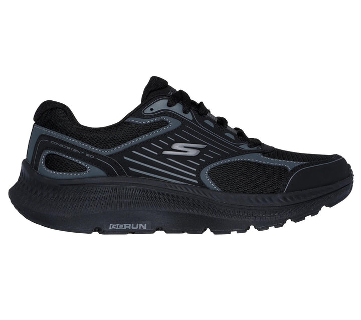Men's Wide Fit Skechers 220866 Go Run Consistent 2.0 Running Trainers - Goga Mat