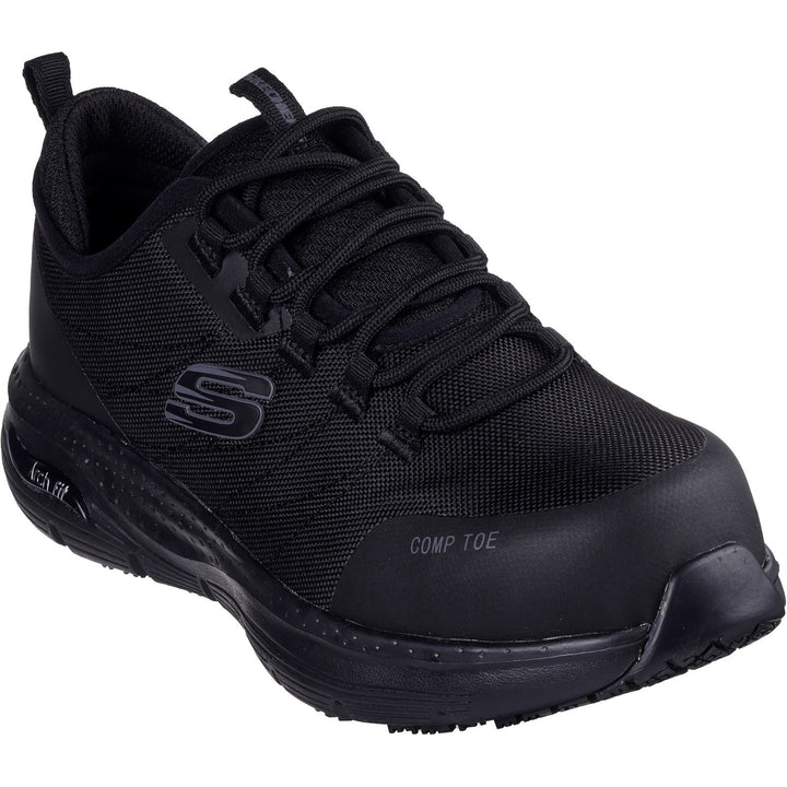 Women's Wide Fit Skechers 108075EC Arch Fit Sr Ebinal Safety Trainers