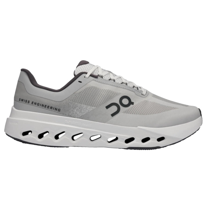 Women's Wide Fit On Cloudsurfer Next Wide Training Shoes - Glacier/White