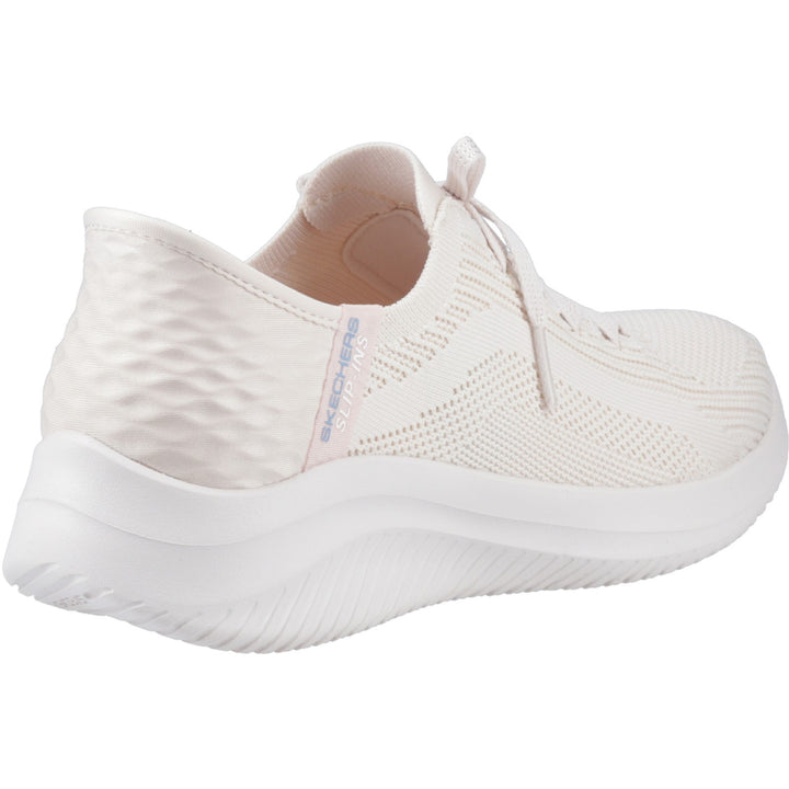 Women's Wide Fit Skechers Slip-ins 149710 Ultra Flex 3.0 Brilliant Path Trainers in Black - Image 1