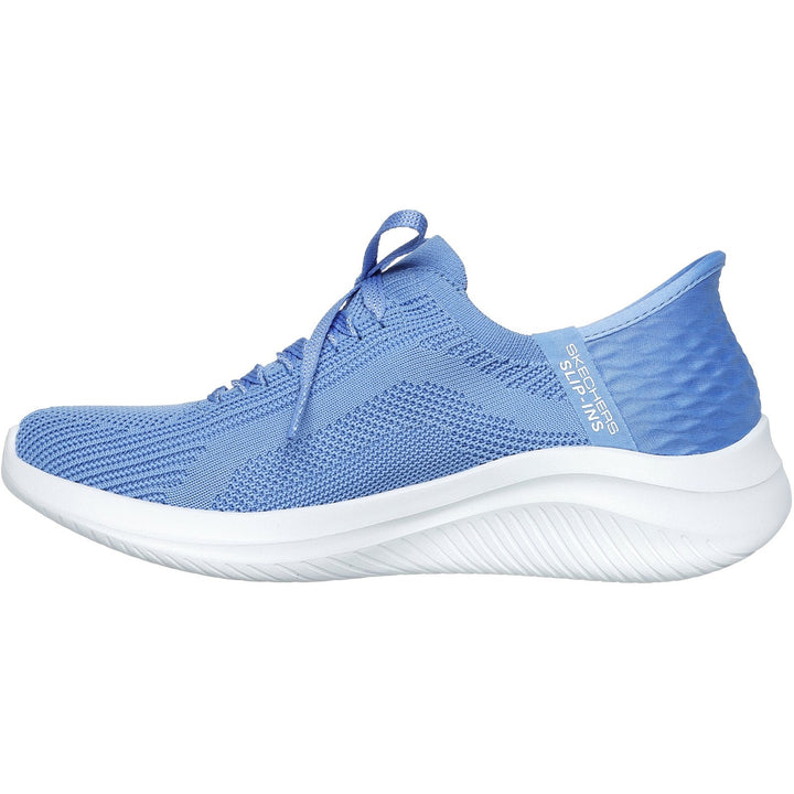 Women's Wide Fit Skechers Slip-ins 149710 Ultra Flex 3.0 Brilliant Path Trainers in Black - Image 1