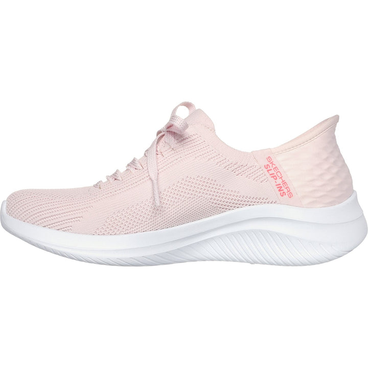 Women's Wide Fit Skechers Slip-ins 149710 Ultra Flex Brilliant Path Trainers in Black - Image 1