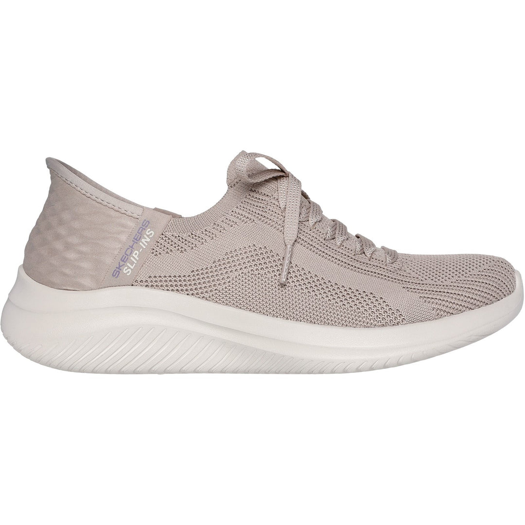 Women's Wide Fit Skechers Slip-ins 149710 Ultra Flex Brilliant Path Trainers in Black - Image 28