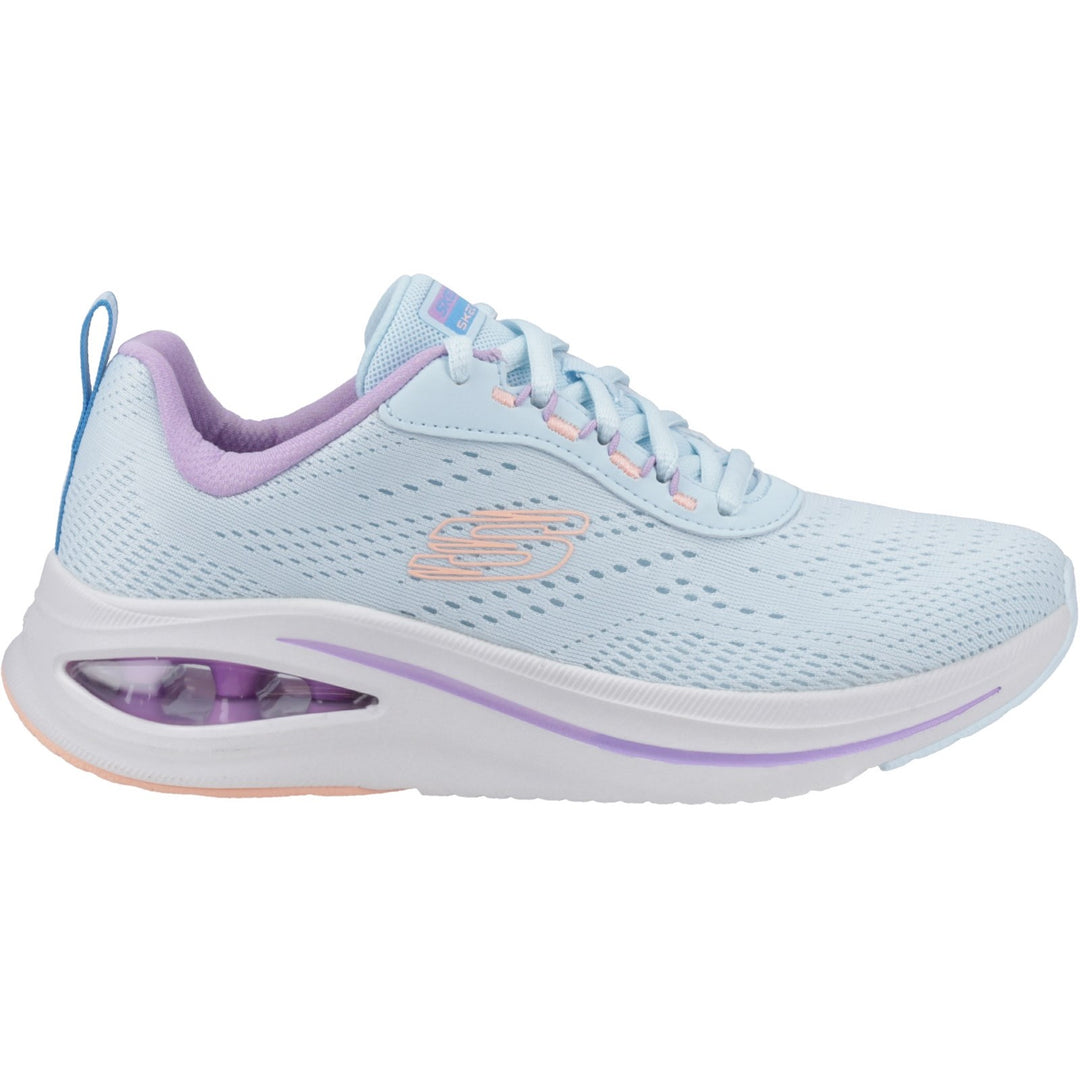 Women's Wide Fit Skechers 150131 Skech Air Meta - Aired Out Trainers