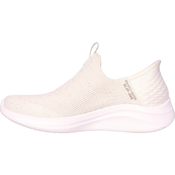 Women's Wide Fit Skechers 149594 Slip-ins Ultra Flex 3.0 Trainers -  Black/Rose Gold in Black/Rose Gold - Image 1