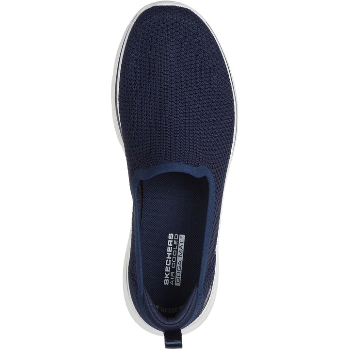 Women's Wide Fit Skechers 125218 Go Walk 7 Ivy Trainers