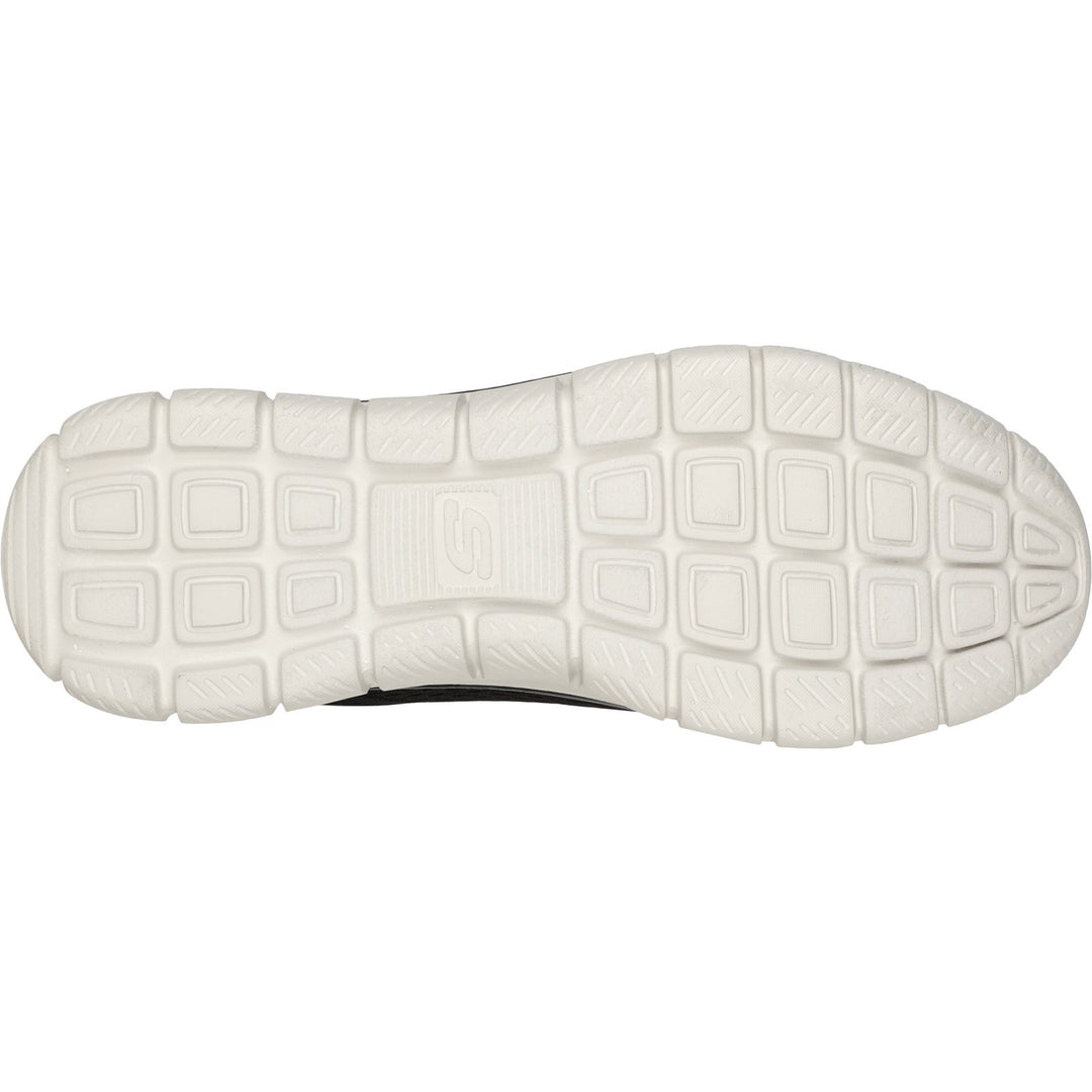 Men's Wide Fit Skechers 232399 Track-Ripkent Walking Trainers - Olive/Black