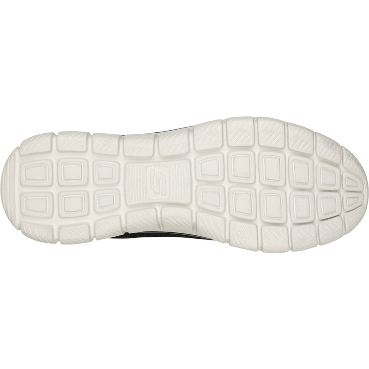 Men's Wide Fit Skechers 232399 Track-Ripkent Walking Trainers - Olive/Black