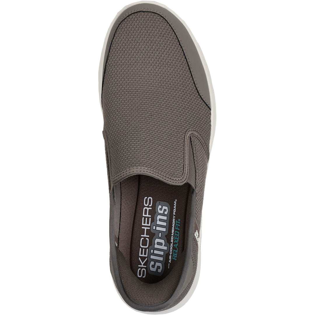 Men's Relaxed Fit Skechers 232926 Slip-ins Equalizer 5.0 Drayze Trainers in Black - Image 16