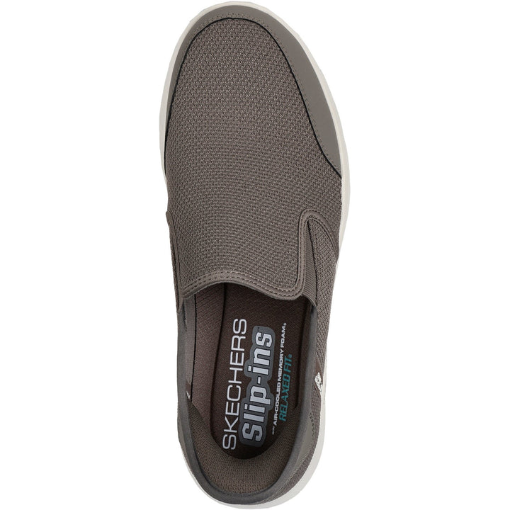 Men's Relaxed Fit Skechers 232926 Slip-ins Equalizer 5.0 Drayze Trainers in Black - Image 1