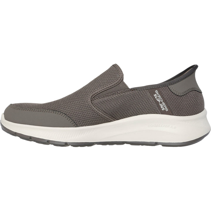 Men's Relaxed Fit Skechers 232926 Slip-ins Equalizer 5.0 Drayze Trainers in Black - Image 1