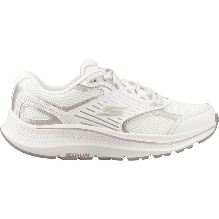 Women's Wide Fit Skechers 128606 Go Run Consistent 2.0 Advantage Trainers in Navy/Multi - Image 1