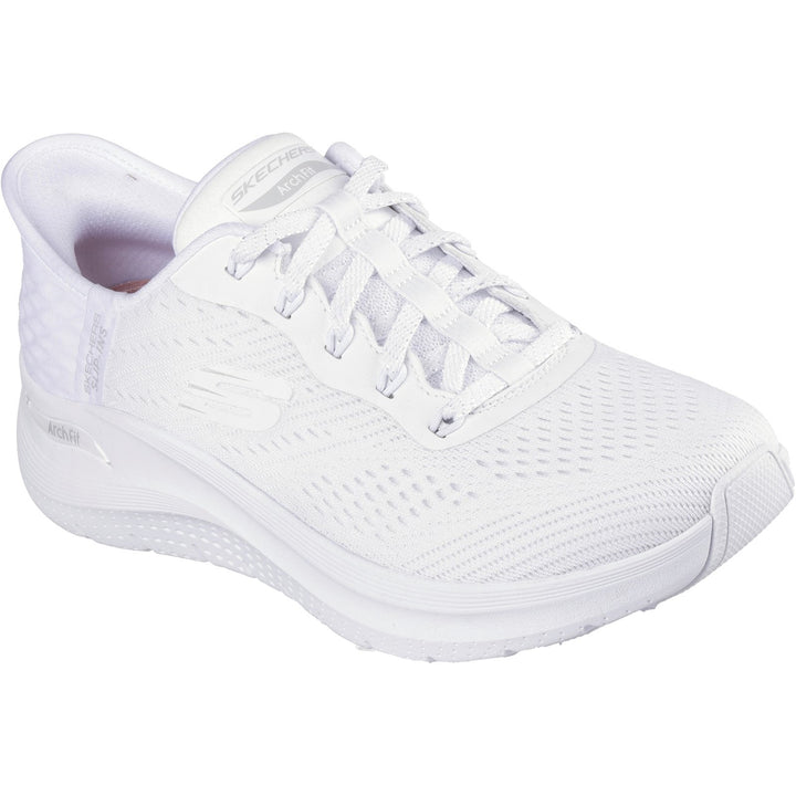 Women's Wide Fit Skechers 150066 Slip-ins Arch Fit 2.0 Easy Chic Trainers