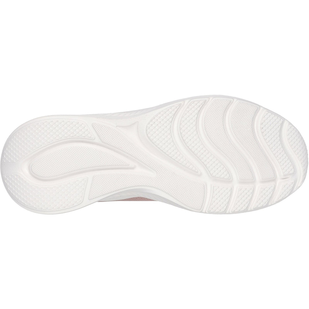 Women's Wide Fit Skechers 117497 Bobs Sport Squad Waves Trainers